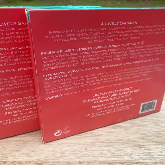 Juvias Place Eyeshadow palette The Saharan nib - Picture 2 of 6